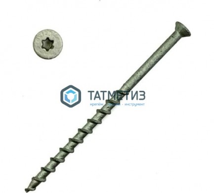 Cаморез для газобетона потайная головка Torx 8х 80 мм белый  (50 шт/уп) |  «ТАТМЕТИЗ» Cаморез для газобетона потайная головка Torx 8х 80 мм белый  (50 шт/уп) -  магазин крепежа «ТАТМЕТИЗ»