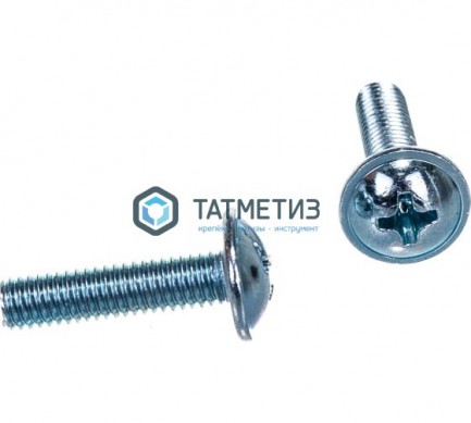 Винт с прессшайбой DIN 967 М4 х12 |  «ТАТМЕТИЗ» Винт с прессшайбой DIN 967 М4 х12 -  магазин крепежа «ТАТМЕТИЗ»