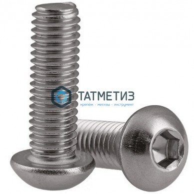 Винт ISO 7380 А4 M 8х40 |  «ТАТМЕТИЗ» Винт ISO 7380 А4 M 8х40 -  магазин крепежа «ТАТМЕТИЗ»