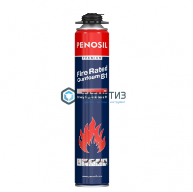 Пена монтажная проф огнестойкая PENOSIL Fire Rated PREMIUM GUNFOAM B1, 750 мл |  «ТАТМЕТИЗ» Пена монтажная проф огнестойкая PENOSIL Fire Rated PREMIUM GUNFOAM B1, 750 мл -  магазин крепежа «ТАТМЕТИЗ»