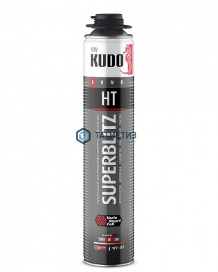 Клей-пена KUDO SUPERBLITZ HT всесезонная, 1000мл |  «ТАТМЕТИЗ» Клей-пена KUDO SUPERBLITZ HT всесезонная, 1000мл -  магазин крепежа «ТАТМЕТИЗ»