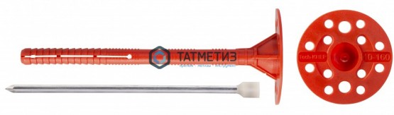 Дюбель д/изоляции IZL-T 10х260  (400 шт/уп) ТК |  «ТАТМЕТИЗ» Дюбель д/изоляции IZL-T 10х260  (400 шт/уп) ТК -  магазин крепежа «ТАТМЕТИЗ»