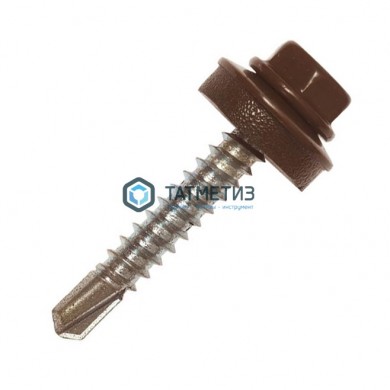 Саморез окраш.кров. 5,5х19 /8017/ DAXMER M (10х250) |  «ТАТМЕТИЗ» Саморез окраш.кров. 5,5х19 /8017/ DAXMER M (10х250) -  магазин крепежа «ТАТМЕТИЗ»
