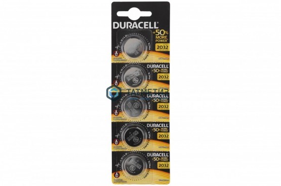 Батарейка литиевая тип CR2032 3В DURACELL |  «ТАТМЕТИЗ» Батарейка литиевая тип CR2032 3В DURACELL -  магазин крепежа «ТАТМЕТИЗ»