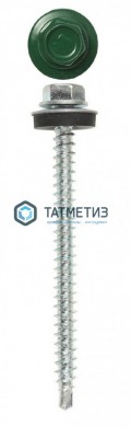 Саморез окраш.кров. 4,8х70 /6005/ (1500 шт/уп)  КК |  «ТАТМЕТИЗ» Саморез окраш.кров. 4,8х70 /6005/ (1500 шт/уп)  КК -  магазин крепежа «ТАТМЕТИЗ»