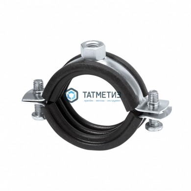 Хомут ВЫСОКОЙ нагрузки 48-53 мм (1 1/2") сантехнический, с гайкой М12 | «ТАТМЕТИЗ» Хомут ВЫСОКОЙ нагрузки 48-53 мм (1 1/2") сантехнический, с гайкой М12 - магазин крепежа «ТАТМЕТИЗ»