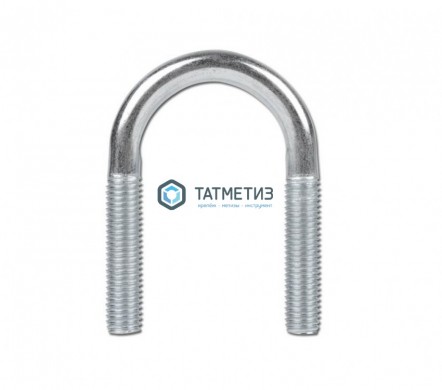 Хомут U-образный d 24 (1/2) М6 |  «ТАТМЕТИЗ» Хомут U-образный d 24 (1/2) М6 -  магазин крепежа «ТАТМЕТИЗ»