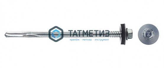 Саморез для сэндвич-панелей 6,3/5,5х130 |  «ТАТМЕТИЗ» Саморез для сэндвич-панелей 6,3/5,5х130 -  магазин крепежа «ТАТМЕТИЗ»