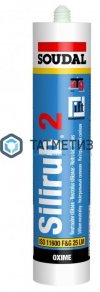 Герметик силиконовый SOUDAL SILIRUB 2 нейтральный ПРОЗРАЧНЫЙ 600 мл / 12 |  «ТАТМЕТИЗ» Герметик силиконовый SOUDAL SILIRUB 2 нейтральный ПРОЗРАЧНЫЙ 600 мл / 12 -  магазин крепежа «ТАТМЕТИЗ»