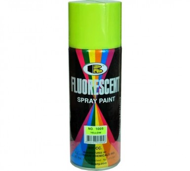 Краска аэроз. BOSNY 400 мл. №1005  ЖЕЛТЫЙ ФЛЮР -  магазин «ТАТМЕТИЗ»