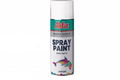 Краска аэроз. КОРИЧНЕВАЯ  глянц. RAL8017 400Ml Gw.300Gr (6 Akfix -  магазин «ТАТМЕТИЗ»