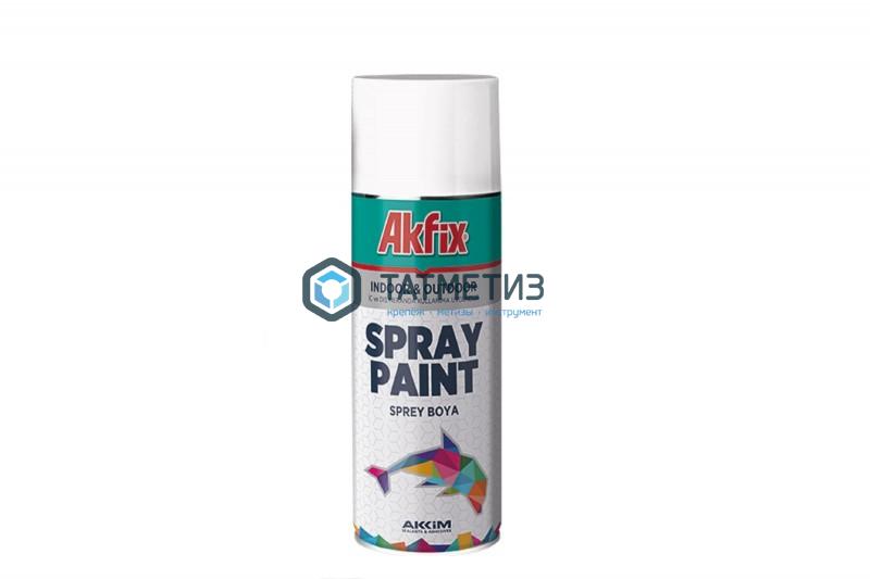 Краска аэроз. СЕРАЯ  глянц. RAL7035 400ML Gw.300Gr(6) Akfix Краска аэроз. СЕРАЯ  глянц. RAL7035 400ML Gw.300Gr(6) Akfix