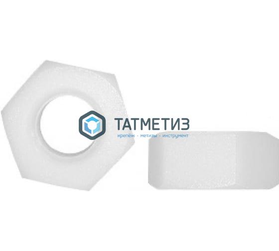 Гайка M  8 DIN 555 шестигранная, полиамид  PU=S  (100 шт) Гайка M  8 DIN 555 шестигранная, полиамид  PU=S  (100 шт)