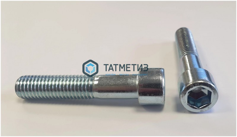Винт с внутр 6-гр DIN 912, оц 12х 60  (уп 5 кг/ 84 шт)* Винт с внутр 6-гр DIN 912, оц 12х 60  (уп 5 кг/ 84 шт)*
