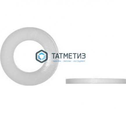 Шайба полиамидная DIN 125  М12 (без фаски) (500 шт/уп) |  «ТАТМЕТИЗ» Шайба полиамидная DIN 125  М12 (без фаски) (500 шт/уп) -  магазин крепежа «ТАТМЕТИЗ»