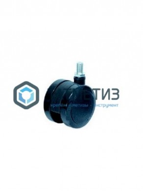 Колесо мебельное поворотное, черный нейлон, крепление с болтом FWT60 |  «ТАТМЕТИЗ» Колесо мебельное поворотное, черный нейлон, крепление с болтом FWT60 -  магазин крепежа «ТАТМЕТИЗ»