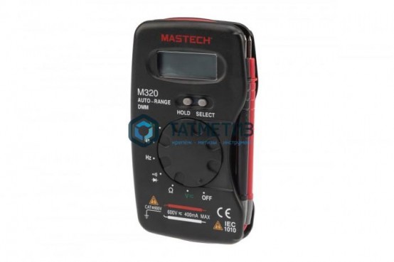 Портативный мультиметр M320 MASTECH |  «ТАТМЕТИЗ» Портативный мультиметр M320 MASTECH -  магазин крепежа «ТАТМЕТИЗ»
