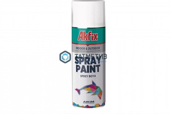 Краска аэроз. ПРОЗРАЧНАЯ  глянц. 400Ml Gw.300Gr (6)" Akfix |  «ТАТМЕТИЗ» Краска аэроз. ПРОЗРАЧНАЯ  глянц. 400Ml Gw.300Gr (6)" Akfix -  магазин крепежа «ТАТМЕТИЗ»