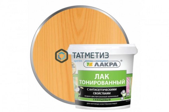 Лак ВД тонированный  ОРЕГОН  ЛАКРА  0,9 кг./6 |  «ТАТМЕТИЗ» Лак ВД тонированный  ОРЕГОН  ЛАКРА  0,9 кг./6 -  магазин крепежа «ТАТМЕТИЗ»