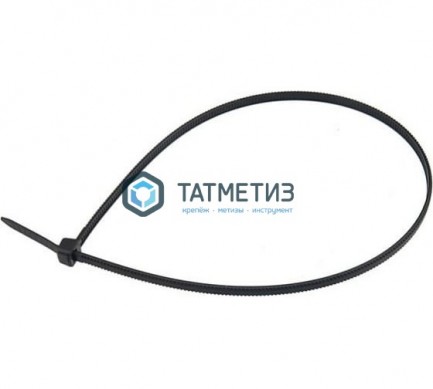 Хомут-стяжка нейлон  350 х 4,8  (100 шт/уп)  REXANT черный |  «ТАТМЕТИЗ» Хомут-стяжка нейлон  350 х 4,8  (100 шт/уп)  REXANT черный -  магазин крепежа «ТАТМЕТИЗ»