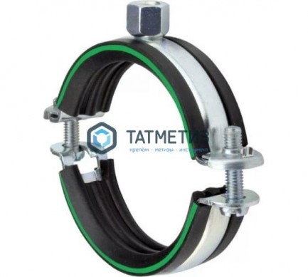 Хомут  99-108мм (3 1/2") сантехнический с гайкой М8 (100 шт/уп) S |  «ТАТМЕТИЗ» Хомут  99-108мм (3 1/2") сантехнический с гайкой М8 (100 шт/уп) S -  магазин крепежа «ТАТМЕТИЗ»