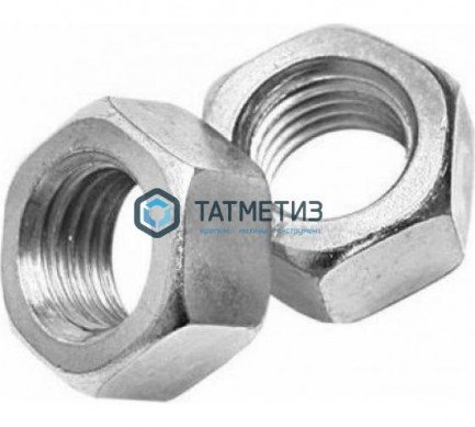 Гайка DIN 934, оцинк М27  (уп 25 кг/ 177 шт)* МН |  «ТАТМЕТИЗ» Гайка DIN 934, оцинк М27  (уп 25 кг/ 177 шт)* МН -  магазин крепежа «ТАТМЕТИЗ»