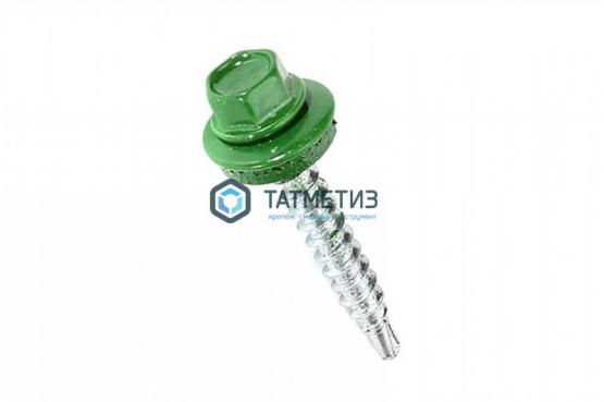 Саморез окраш.кров. 4,8х50 (51) /6029/  (150 шт/уп)  ТК |  «ТАТМЕТИЗ» Саморез окраш.кров. 4,8х50 (51) /6029/  (150 шт/уп)  ТК -  магазин крепежа «ТАТМЕТИЗ»