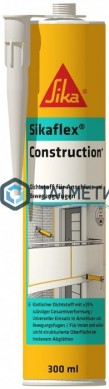 Полиуретановый герметик Sikaflex Construction+ черный 300 мл 12 |  «ТАТМЕТИЗ» Полиуретановый герметик Sikaflex Construction+ черный 300 мл 12 -  магазин крепежа «ТАТМЕТИЗ»