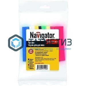 Набор термоусадочных трубок 4/2 (6 цветов по 3шт) 10см Navigator |  «ТАТМЕТИЗ» Набор термоусадочных трубок 4/2 (6 цветов по 3шт) 10см Navigator -  магазин крепежа «ТАТМЕТИЗ»